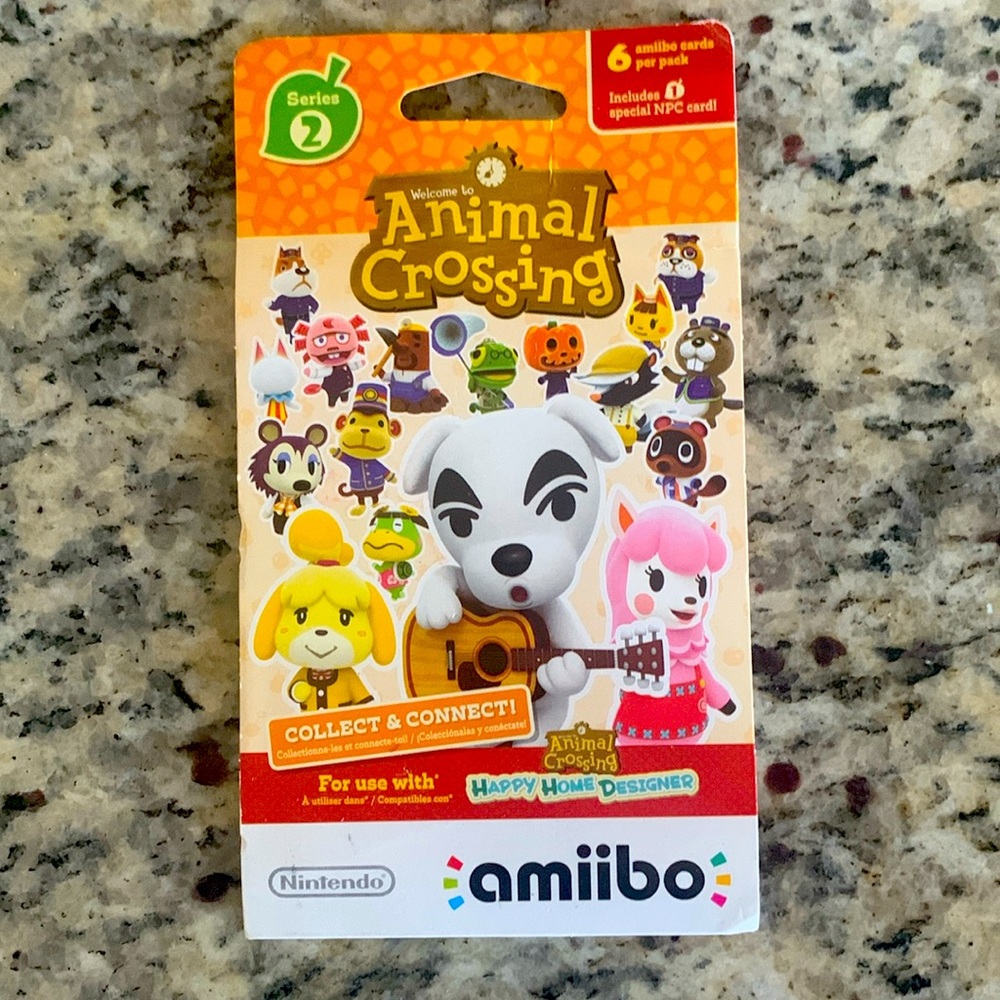 Animal Crossing Amiibo card pack